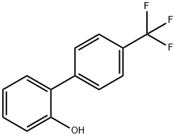 2-(4-三氟甲基苯基)苯酚 结构式