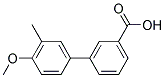 4'-METHOXY-3'-METHYLBIPHENYL-3-CARBOXYLIC ACID 结构式