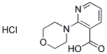 2-MORPHOLIN-4-YLNICOTINIC ACID HYDROCHLORIDE 结构式