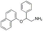 2-(NAPHTHALEN-1-YLOXY)-2-PHENYL-ETHYLAMINE 结构式