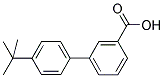 4'-TERT-BUTYL[1,1'-BIPHENYL]-3-CARBOXYLIC ACID 结构式