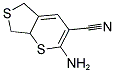 2-AMINO-7,7A-DIHYDRO-5H-THIENO[3,4-B]THIOPYRAN-3-CARBONITRILE 结构式