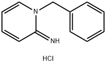 1-苄基-1,2-二氢吡啶-2-亚胺盐酸盐 结构式