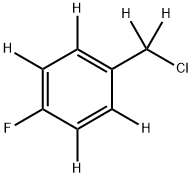 4-FLUOROBENZYL-D6 CHLORIDE 结构式