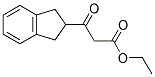 3-INDAN-2-YL-3-OXO-PROPIONIC ACID ETHYL ESTER 结构式