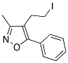 4-(2-Iodooethyl)-3-methyl-5-phenylisoxazole 结构式