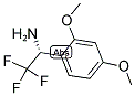 (1R)-1-(2,4-DIMETHOXYPHENYL)-2,2,2-TRIFLUOROETHYLAMINE 结构式