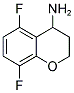 5,8-DIFLUORO-CHROMAN-4-YLAMINE 结构式