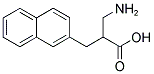 2-AMINOMETHYL-3-NAPHTHALEN-2-YL-PROPIONIC ACID 结构式