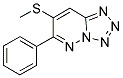 7-(METHYLTHIO)-6-PHENYLTETRAZOLO[1,5-B]PYRIDAZINE 结构式