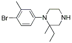 1-(4-BROMO-3-METHYLPHENYL)-2-ETHYL-2-METHYLPIPERAZINE 结构式