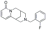 11-(2-FLUOROBENZYL)-7,11-DIAZATRICYCLO[7.3.1.0~2,7~]TRIDECA-2,4-DIEN-6-ONE 结构式
