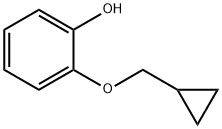 2-(CYCLOPROPYLMETHOXY)PHENOL 结构式
