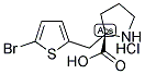 (S)-ALPHA-(5-BROMO-2-THIOPHENYLMETHYL)-PROLINE-HCL