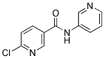 6-CHLORO-N-PYRIDIN-3-YL-NICOTINAMIDE 结构式