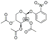 2'-NITROPHENYL 2,3,4-TRI-O-ACETYL-BETA-D-XYLOPYRANOSIDE 结构式