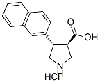 (TRANS)-4-(2-NAPHTHYL)-PYRROLIDINE-3-CARBOXYLIC ACID-HCL