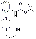 [2-[4-(3-AMINO-PROPYL)-PIPERAZIN-1-YL]-PHENYL]-CARBAMIC ACID TERT-BUTYL ESTER 结构式