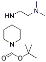 4-(2-DIMETHYLAMINOETHYLAMINO)PIPERIDINE-1-CARBOXYLIC ACID TERT-BUTYL ESTER 结构式