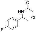 2-CHLORO-N-[1-(4-FLUOROPHENYL)ETHYL]ACETAMIDE 结构式