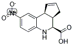 (3AR,4S,9BS)-8-NITRO-3A,4,5,9B-TETRAHYDRO-3H-CYCLOPENTA[C]QUINOLINE-4-CARBOXYLIC ACID 结构式