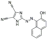 2-[(E)-(2-HYDROXY-1-NAPHTHYL)DIAZENYL]-1H-IMIDAZOLE-4,5-DICARBONITRILE 结构式
