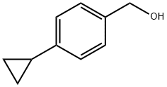 4-环丙基苯甲醇 结构式