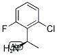 (R)-1-(2-CHLORO-6-FLUOROPHENYL)ETHANAMINE 结构式