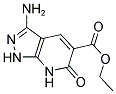 ETHYL 3-AMINO-6-OXO-6,7-DIHYDRO-1H-PYRAZOLO[3,4-B]PYRIDINE-5-CARBOXYLATE 结构式