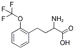 2-AMINO-4-(2-TRIFLUOROMETHOXY-PHENYL)-BUTYRIC ACID 结构式