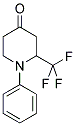 1-N-PHENYL-2-TRIFLUOROMETHYL-PIPERIDIN-4-ONE 结构式