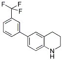 6-[3-(TRIFLUOROMETHYL)PHENYL]-1,2,3,4-TETRAHYDRO QUINOLINE 结构式