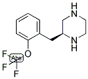 (S)-2-(2-TRIFLUOROMETHOXY-BENZYL)-PIPERAZINE 结构式