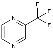 2-(三氟甲基)吡嗪 结构式