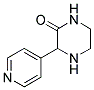 3-PYRIDIN-4-YL-PIPERAZIN-2-ONE 结构式