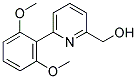 [6-(2,6-DIMETHOXYPHENYL)PYRIDIN-2-YL]METHANOL 结构式