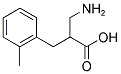 2-AMINOMETHYL-3-O-TOLYL-PROPIONIC ACID 结构式