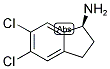 (S)-5,6-DICHLORO-INDAN-1-YLAMINE 结构式