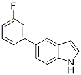 5-(3-FLUOROPHENYL)-1H-INDOLE 结构式