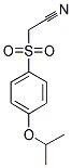 2-((4-异丙氧基苯基)磺酰基)乙腈 结构式