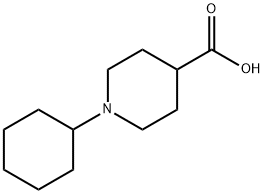 1-环己基4-哌啶甲酸 结构式