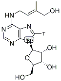 TRANS-ZEATIN RIBOSIDE [ADENOSINE 8-3H] 结构式