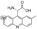 (S)-AMINO-(2-METHYL-ACRIDIN-9-YL)-ACETIC ACID 结构式
