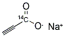 PROPIOLIC ACID [1-14C] SODIUM SALT 结构式