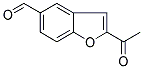 2-ACETYLBENZOFURAN-5-CARBOXALDEHYDE 结构式
