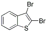 2,3-DIBROMOBENZO[B]THIOPHENE 结构式