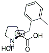 (S)-ALPHA-(2-METHYLBENZYL)-PROLINE-HCL 结构式