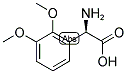 (R)-Amino-(2,3-dimethoxy-phenyl)-acetic acid 结构式
