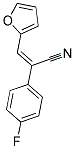 (Z)-2-(4-Fluorophenyl)-3-(furan-2-yl)acrylonitrile 结构式