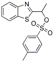 1-(1,3-Benzothiazol-2-yl)ethyl 4-methylbenzenesulfonate 结构式